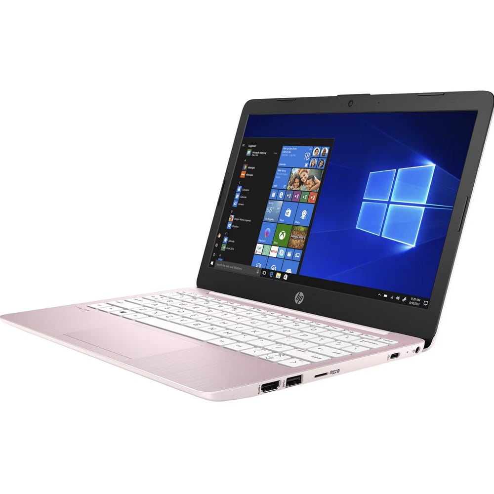 Buy HP,HP Stream 11 Laptop Intel Celeron N4120 4GB RAM 64GB Storage Windows 11 - Pink - Gadcet UK | UK | London | Scotland | Wales| Near Me | Cheap | Pay In 3 | Laptops