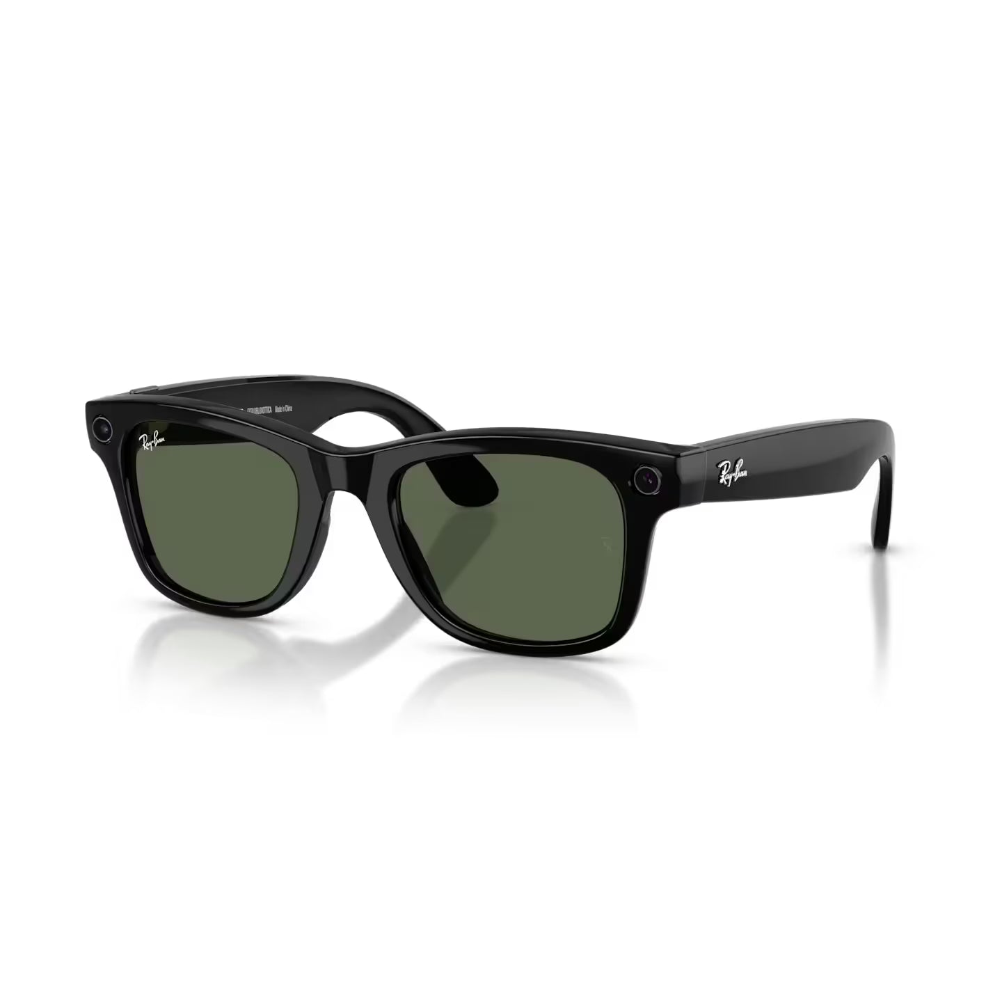 Buy Ray-Ban,Ray-Ban Meta Wayfarer (Gen 2) RW4012 – Shiny Black Frame with G15 Green Lenses - Gadcet UK | UK | London | Scotland | Wales| Near Me | Cheap | Pay In 3 | Smart Glasses