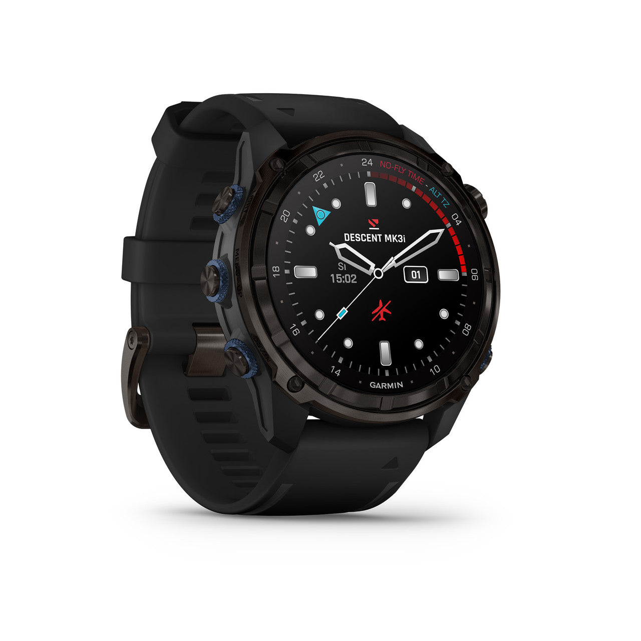 Buy GARMIN,GARMIN Descent Mk3i - 51mm Carbon Grey DLC Titanium with Black Silicone Band - Gadcet UK | UK | London | Scotland | Wales| Near Me | Cheap | Pay In 3 | Smart Watches