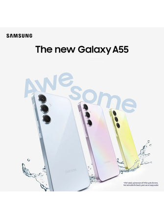 Buy Samsung,Samsung Galaxy A55 5g 128GB, 8GB RAM Dual Sim, Awesome Iceblue - Unlocked - International Model - Gadcet UK | UK | London | Scotland | Wales| Near Me | Cheap | Pay In 3 | Mobile Phone