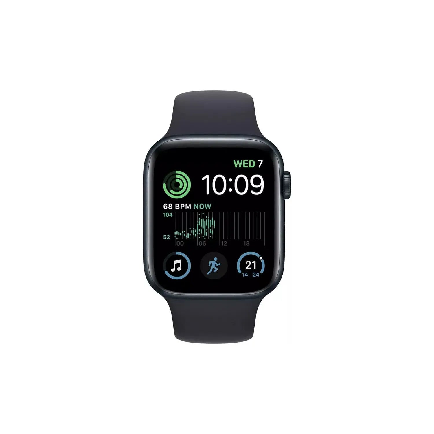 Buy Apple,Apple Watch SE GPS 44mm Alu Case/Midnight Sport Band - Gadcet.com | UK | London | Scotland | Wales| Ireland | Near Me | Cheap | Pay In 3 | smart watch