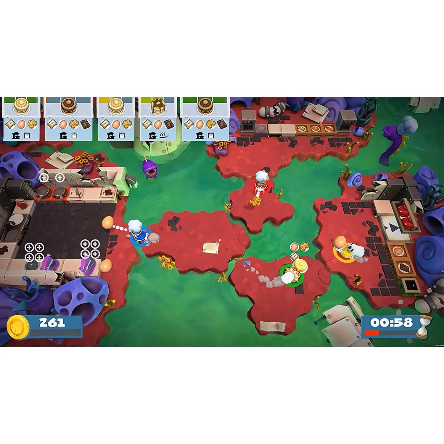 Buy Nintendo,Overcooked! 2 Nintendo Switch Game without case - Gadcet.com | UK | London | Scotland | Wales| Ireland | Near Me | Cheap | Pay In 3 | Video Game Software