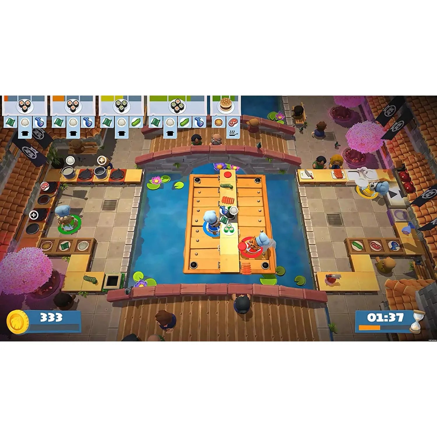 Buy Nintendo,Overcooked! 2 Nintendo Switch Game without case - Gadcet.com | UK | London | Scotland | Wales| Ireland | Near Me | Cheap | Pay In 3 | Video Game Software