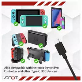 Buy Venom,Venom Nintendo Switch Mains AC Power Supply - Gadcet UK | UK | London | Scotland | Wales| Ireland | Near Me | Cheap | Pay In 3 | Video Game Console Accessories