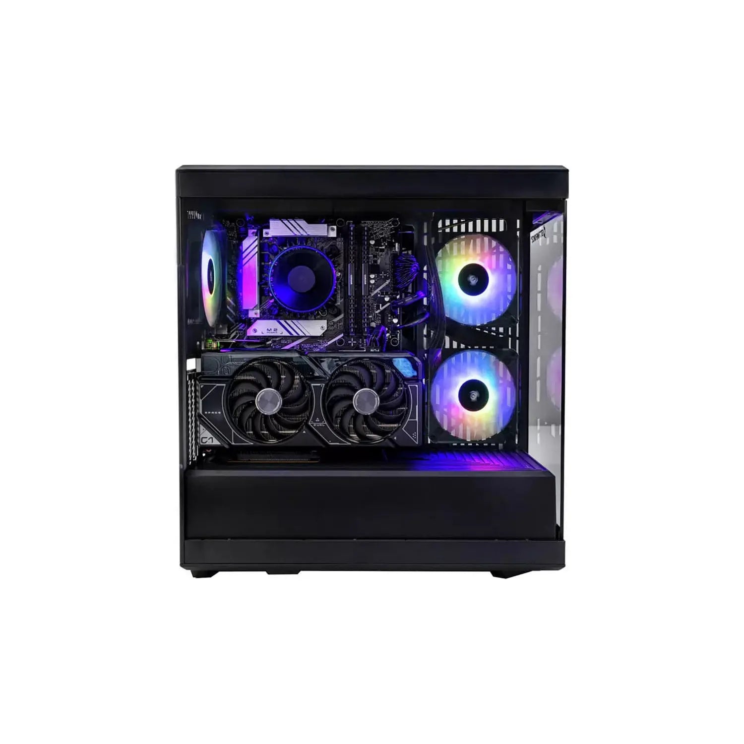 Buy Stormforce,Stormforce Crystal Gaming Desktop - RTX 4070, Intel Core i5, 16GB RAM, 1TB SSD Black - Gadcet UK | UK | London | Scotland | Wales| Near Me | Cheap | Pay In 3 | Computer Components
