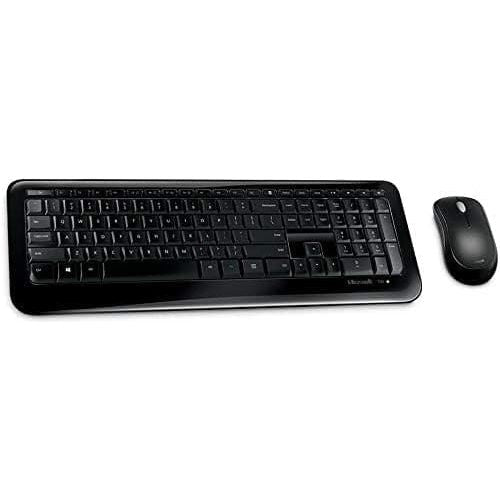 Buy Microsoft,Microsoft Wireless Desktop 850 Keyboard and Mouse - Black, UK layout (QWERTY) - Gadcet UK | UK | London | Scotland | Wales| Ireland | Near Me | Cheap | Pay In 3 | Keyboard & Mouse