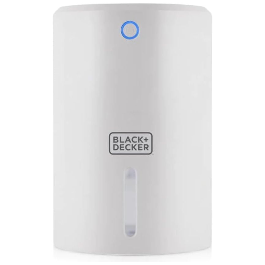 Buy Black+Decker,BLACK+DECKER BXEH60001GB Portable Mini Dehumidifier - 900ml, White - Gadcet UK | UK | London | Scotland | Wales| Near Me | Cheap | Pay In 3 | Dehumidifiers