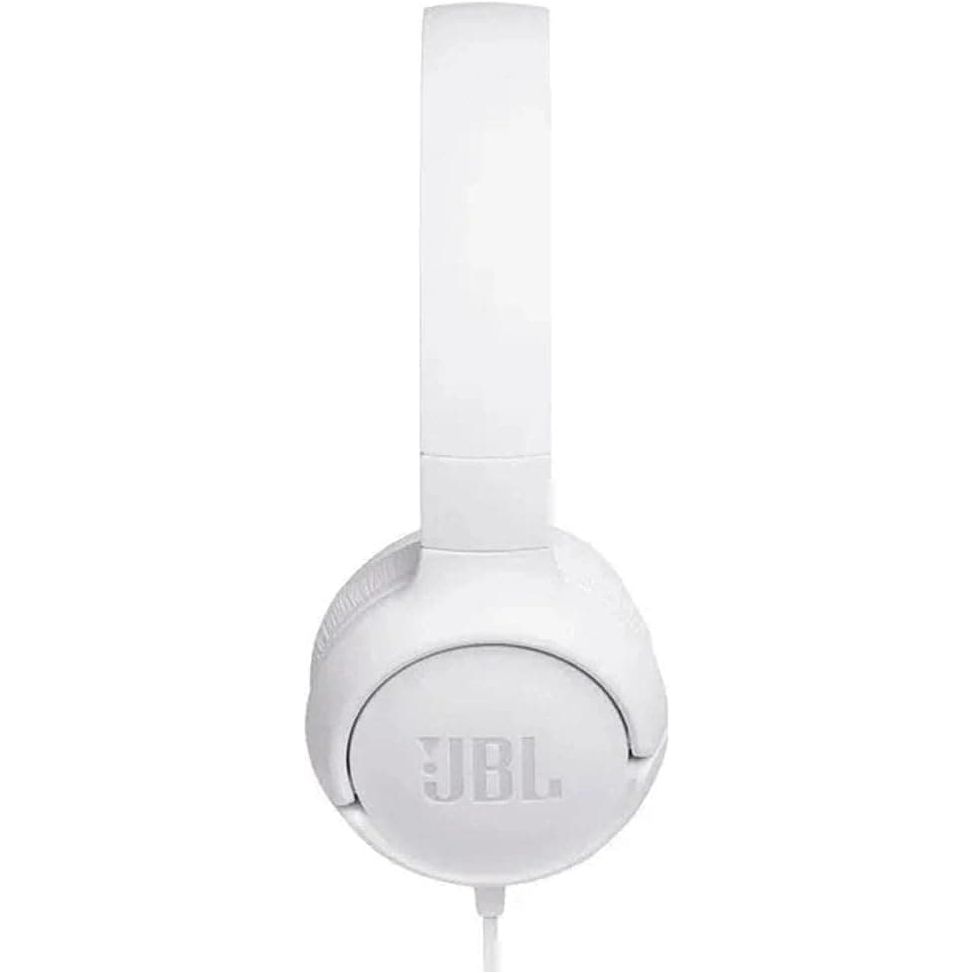 Buy JBL,JBL T500 Over-Ear Foldable Headphones - Pure Bass, Lightweight, Built-In Mic, White - Gadcet UK | UK | London | Scotland | Wales| Near Me | Cheap | Pay In 3 | Headphones & Headsets