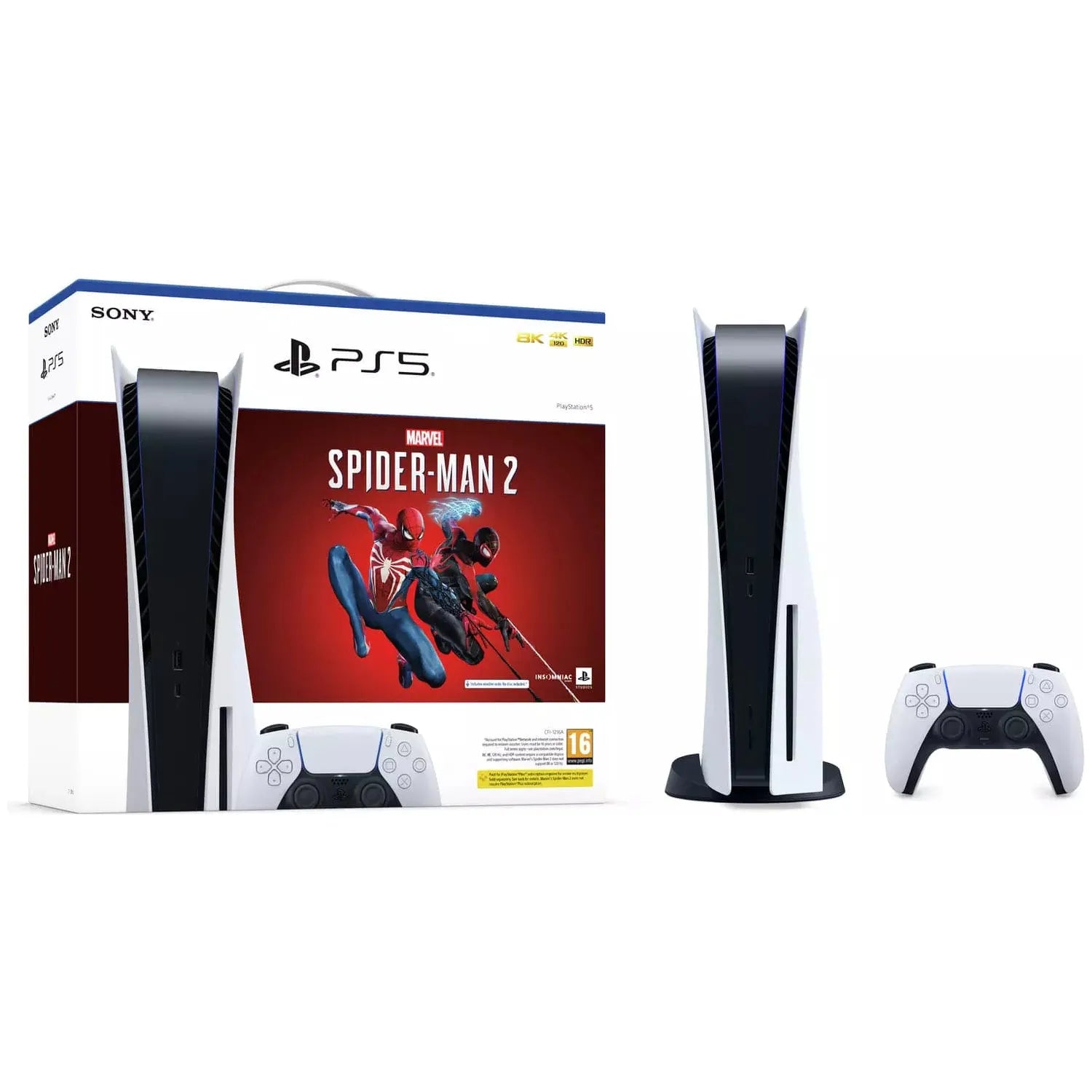 Buy ps5,PlayStation 5 Console: Marvel's Spider-Man 2 Bundle - Gadcet UK | UK | London | Scotland | Wales| Ireland | Near Me | Cheap | Pay In 3 | Video Game Consoles