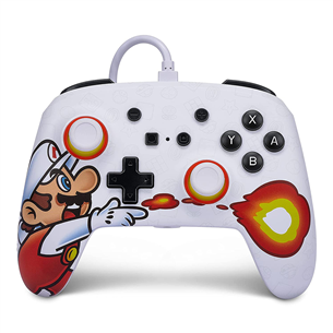 Buy Gadcet UK,PowerA Enhanced Wired Controller for Nintendo Switch - Fireball Mario - Gadcet UK | UK | London | Scotland | Wales| Near Me | Cheap | Pay In 3 | Game Controllers