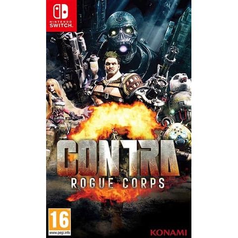 Buy Nintendo,Contra: Rogue Corps For Nintendo Switch Games - Gadcet.com | UK | London | Scotland | Wales| Ireland | Near Me | Cheap | Pay In 3 | Video Game Software