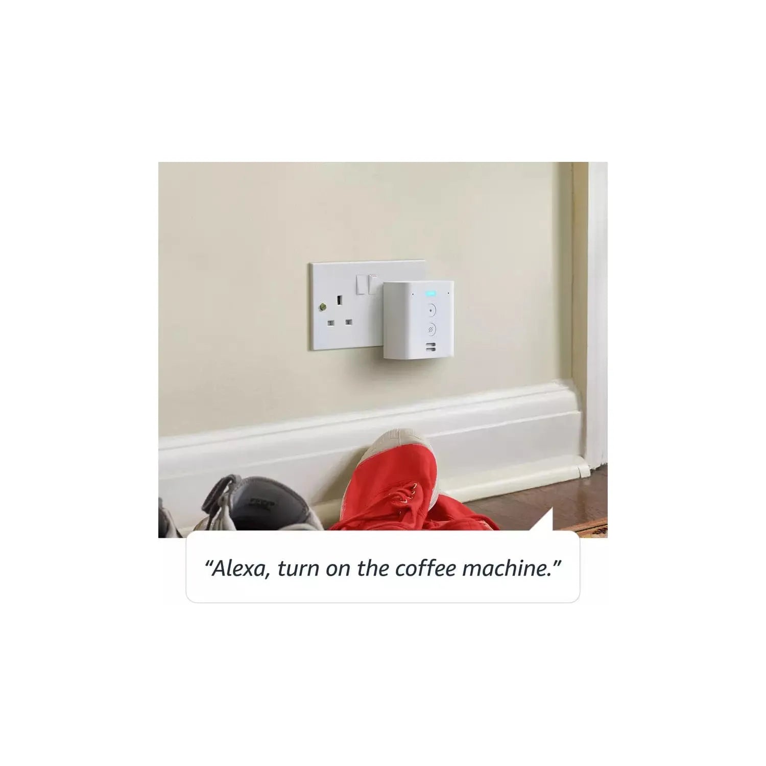 Buy Amazon,Amazon Echo Flex Plug-in Smart Speaker with Alexa - Gadcet.com | UK | London | Scotland | Wales| Ireland | Near Me | Cheap | Pay In 3 | Home Automation Kits