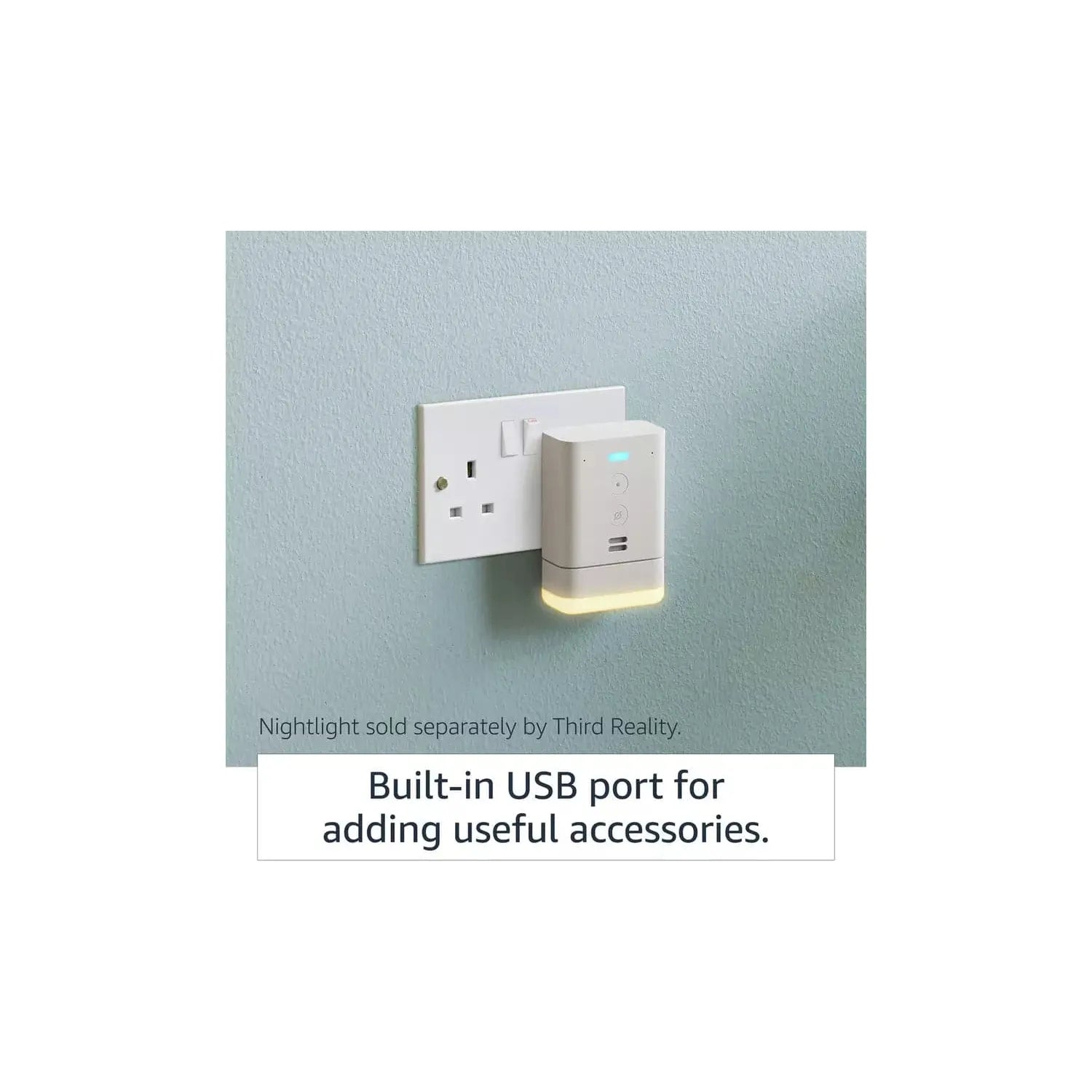 Buy Amazon,Amazon Echo Flex Plug-in Smart Speaker with Alexa - Gadcet.com | UK | London | Scotland | Wales| Ireland | Near Me | Cheap | Pay In 3 | Home Automation Kits