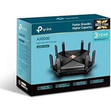 Buy TP-Link,TP-Link Archer AX6000 Next-Gen WiFi 6 Gigabit Dual Band Wireless Cable Router, WiFi Speed up to 4804Mbps/5GHz+1148Mbps/2.4GHz, 8 Gigabit LAN Ports, Ideal for Gaming Xbox/PS4/Steam & 4K/8K Streaming - Gadcet.com | UK | London | Scotland | Wales| Ireland | Near Me | Cheap | Pay In 3 | Network Cards & Adapters