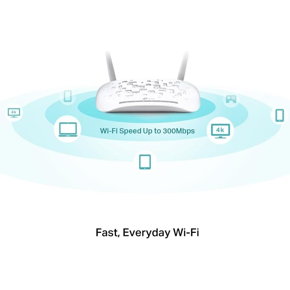 Buy TP-LINK,TP-Link 300 Mbps Wireless N USB VDSL/ADSL Modem Router, Single-Band, Broadband Speed Up To 100 Mbps, Versatile Connectivity, 4xFast Ports, USB 2.0, TP-Link Tether App, Easy setup(TD-W9970) - Gadcet UK | UK | London | Scotland | Wales| Near Me | Cheap | Pay In 3 | Network Cards & Adapters
