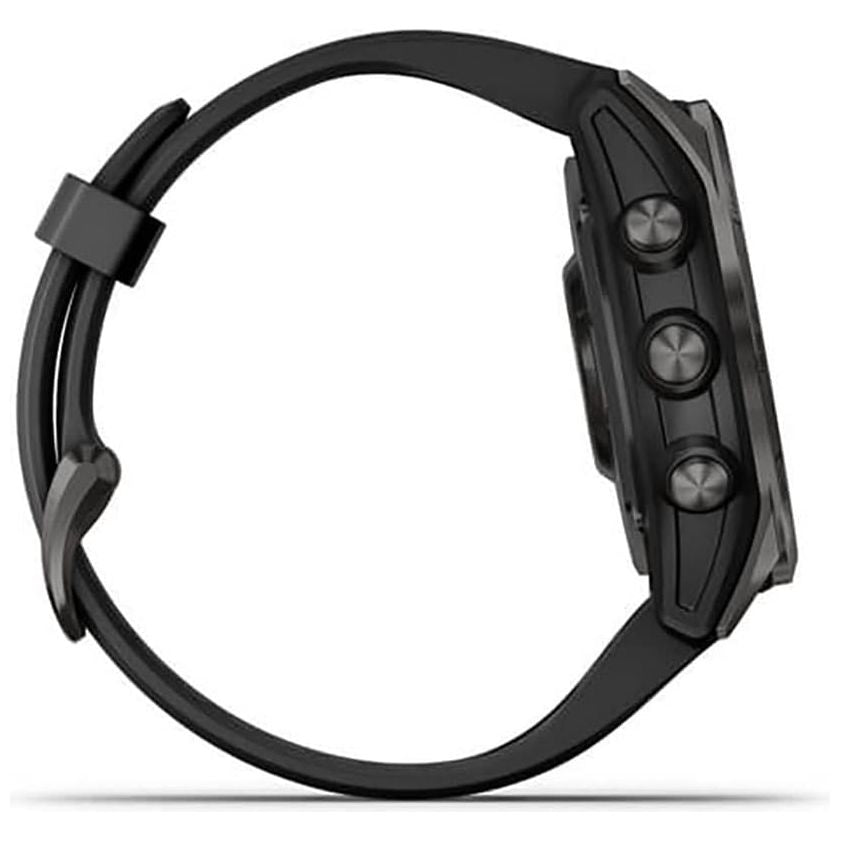 Buy Garmin,Garmin Fenix 7S Sapphire Solar - Carbon Grey DLC Titanium with Black Band - Gadcet UK | UK | London | Scotland | Wales| Near Me | Cheap | Pay In 3 | Smart Watches
