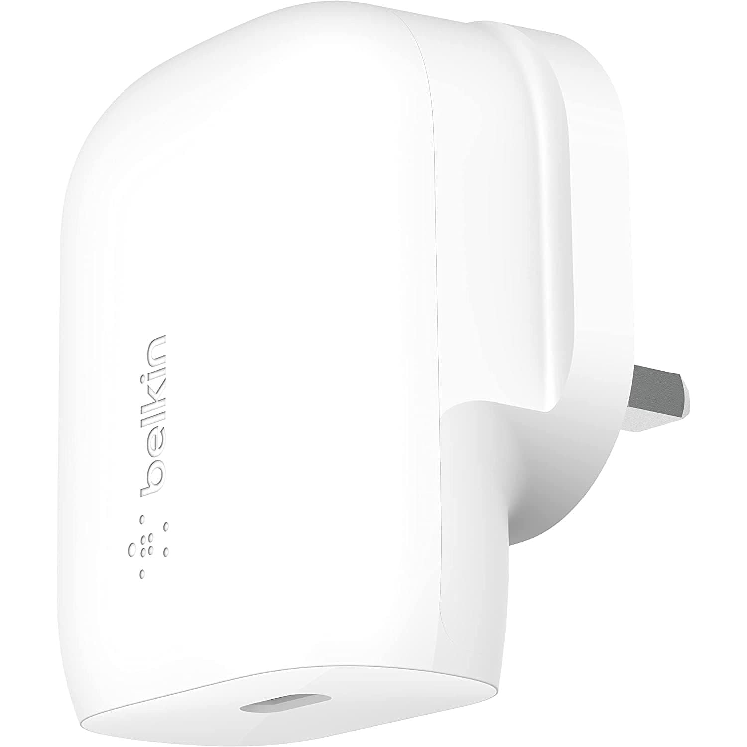 Buy Belkin,Belkin 30W USB C wall charger with PPS, Power Delivery, USB-IF certified PD 3.0, fast charger plug for iPhone 15, Plus, Pro, Pro Max, Samsung Galaxy S23, iPad, AirPods, MacBook, Google Pixel and More - Gadcet UK | UK | London | Scotland | Wales| Near Me | Cheap | Pay In 3 | Power Adapters & Chargers