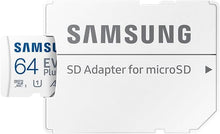 Buy SAMSUNG,Samsung EVO Plus 64GB 4K Ready MicroSDXC Card UHS-I U1 with SD Adapter - Gadcet UK | UK | London | Scotland | Wales| Near Me | Cheap | Pay In 3 | Flash Memory Cards