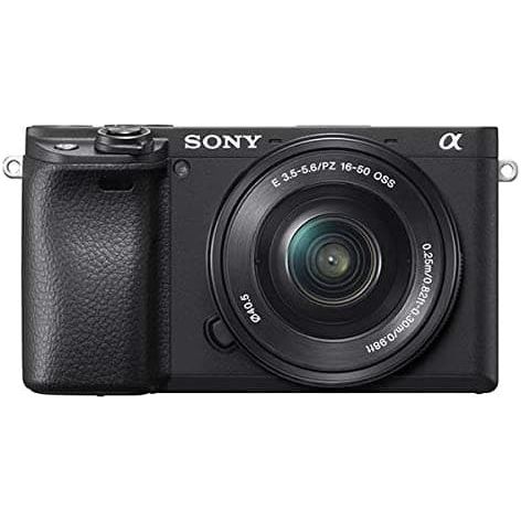 Sony,Sony Alpha 6400 | APS-C Mirrorless Camera with Sony 16-50 mm f/3.5-5.6 Power Zoom Lens ( Fast 0.02s Autofocus 24.2 Megapixels, 4K Movie Recording, Flip Screen for Vlogging ), Black - Gadcet.com