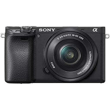 Sony,Sony Alpha 6400 | APS-C Mirrorless Camera with Sony 16-50 mm f/3.5-5.6 Power Zoom Lens ( Fast 0.02s Autofocus 24.2 Megapixels, 4K Movie Recording, Flip Screen for Vlogging ), Black - Gadcet.com