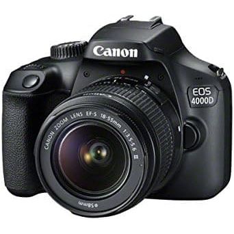 Buy Canon,Canon EOS 4000D DSLR Camera and EF-S 18-55 mm f/3.5-5.6 III Lens - Black - Gadcet UK | UK | London | Scotland | Wales| Ireland | Near Me | Cheap | Pay In 3 | Cameras & Optics