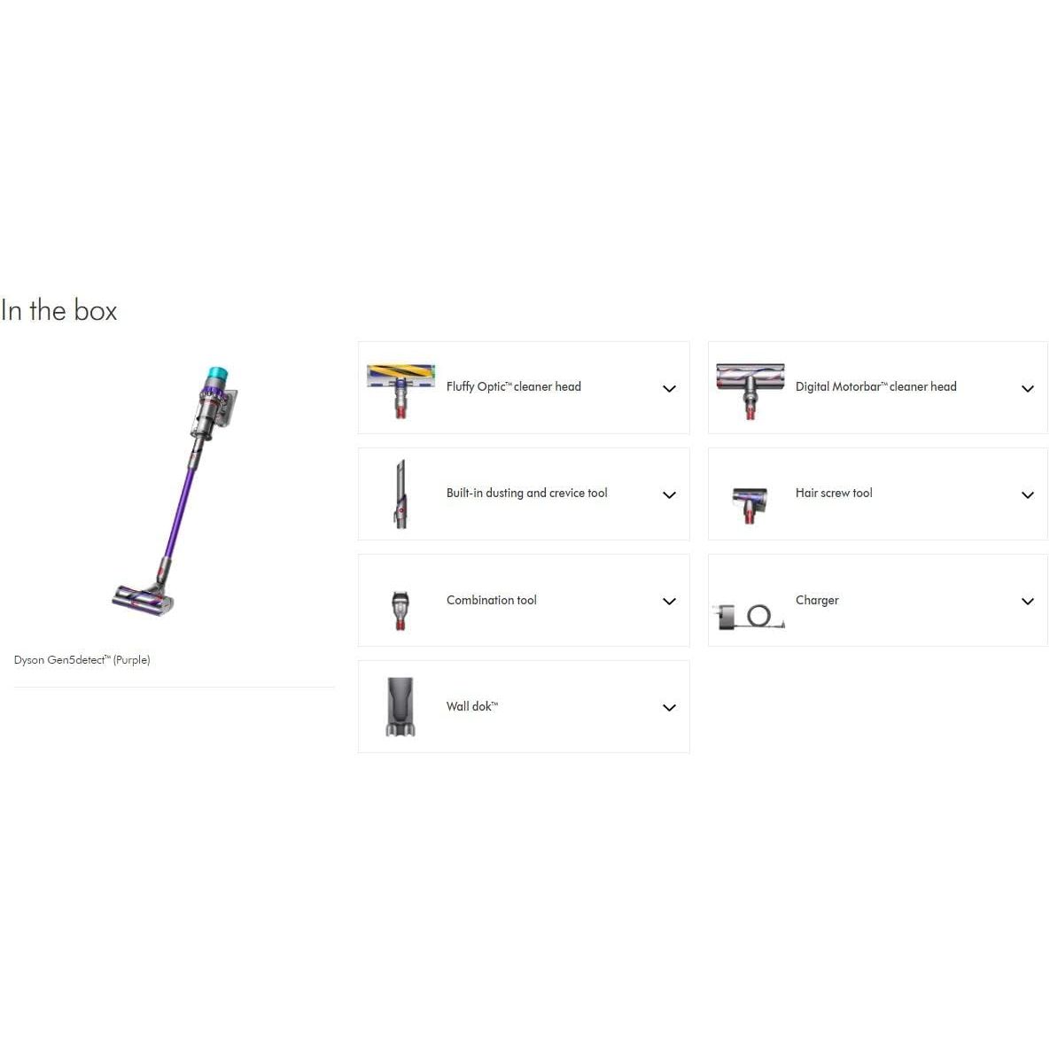 Buy Dyson,Dyson Gen5detect Cordless Vacuum Cleaner – Iron/Purple - Gadcet UK | UK | London | Scotland | Wales| Near Me | Cheap | Pay In 3 | Upright Vacuums