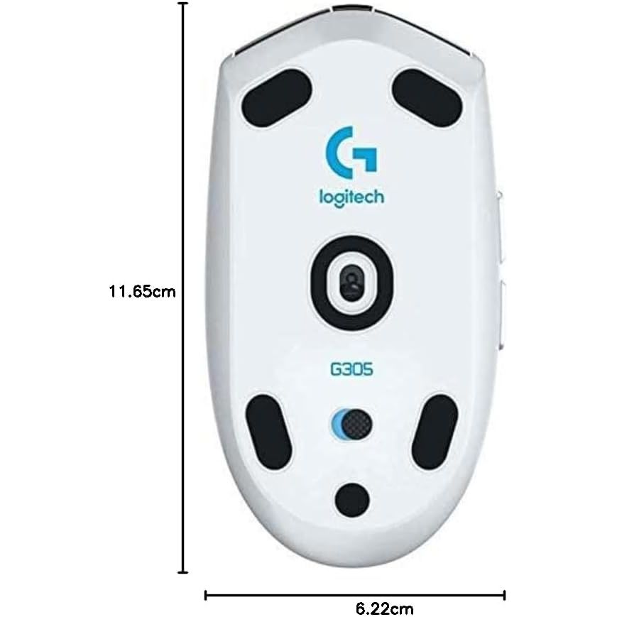 Buy Logitech,Logitech G305 LIGHTSPEED Wireless Gaming Mouse, HERO 12K Sensor, 6 Programmable Buttons, 250h Battery, White - Gadcet UK | UK | London | Scotland | Wales| Near Me | Cheap | Pay In 3 | Gaming mouse