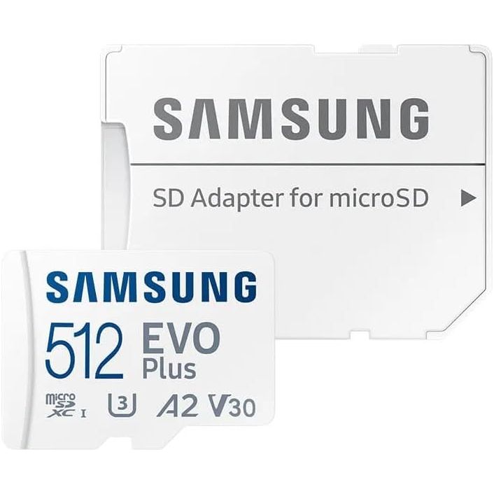 Buy Samsung,Samsung EVO Plus 512GB MicroSDXC Card UHS-I U3 with SD Adapter - Gadcet UK | UK | London | Scotland | Wales| Near Me | Cheap | Pay In 3 | Flash Memory Cards
