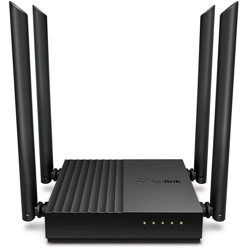 Buy TP-Link,TP-Link AC1200 Dual-Band Gigabit Wi-Fi Router, Wi-Fi Speed up to 1200 Mbps, 4×Gbps LAN Ports, Advanced security with WPA3, with MU-MIMO (Archer C64) - Gadcet UK | UK | London | Scotland | Wales| Ireland | Near Me | Cheap | Pay In 3 | Network Cards & Adapters