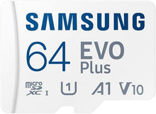 Buy SAMSUNG,Samsung EVO Plus 64GB 4K Ready MicroSDXC Card UHS-I U1 with SD Adapter - Gadcet UK | UK | London | Scotland | Wales| Near Me | Cheap | Pay In 3 | Flash Memory Cards