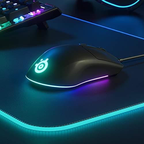 Buy SteelSeries,SteelSeries Rival 3 - Gaming Mouse - 8,500 CPI TrueMove Core Optical Sensor - 6 Programmable Buttons - Split Trigger Buttons - Black - Gadcet UK | UK | London | Scotland | Wales| Near Me | Cheap | Pay In 3 | Keyboard & Mouse