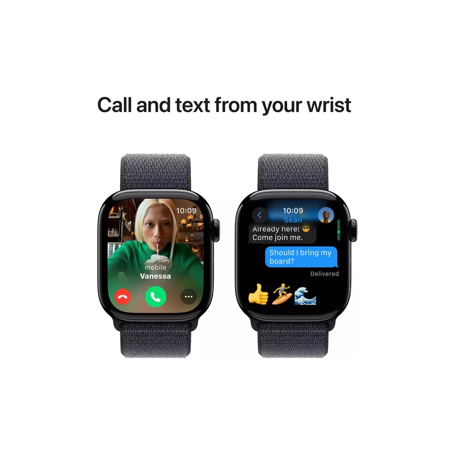 Buy Apple,Apple Watch Series 10 GPS 42mm – Jet Black Aluminium, Ink Sport Loop, Fitness Tracker, ECG, Always-On Display - Gadcet UK | UK | London | Scotland | Wales| Near Me | Cheap | Pay In 3 | Smart Watches