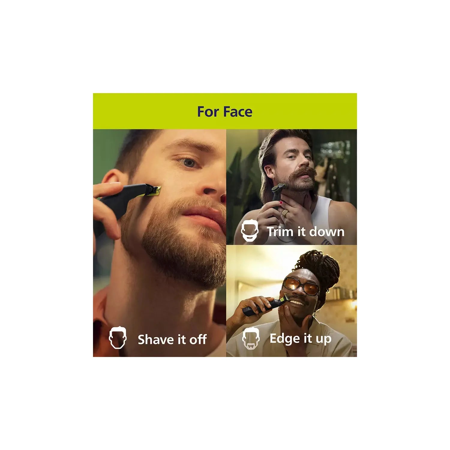 Buy Philips,Philips OneBlade Pro – Hybrid Electric Trimmer and Shaver - Gadcet UK | UK | London | Scotland | Wales| Near Me | Cheap | Pay In 3 | Hair Clippers & Trimmers