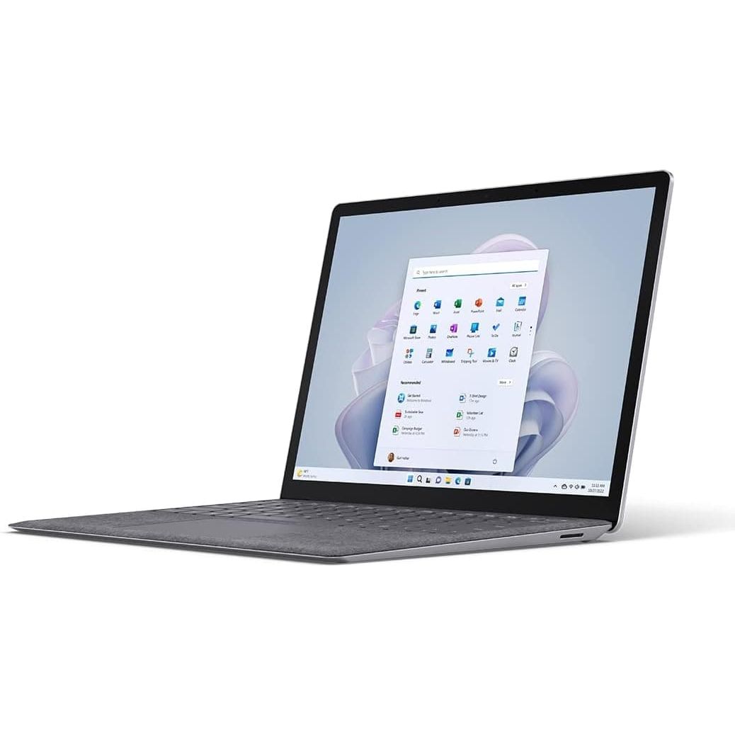 Buy Microsoft,Microsoft Surface Laptop 5 - 13.5 Inch 2-in-1 Tablet PC - (Intel Core i5-1235U, 8GB RAM, 256GB SSD, Windows 11 Home) - Platinum - Gadcet UK | UK | London | Scotland | Wales| Near Me | Cheap | Pay In 3 | Laptops
