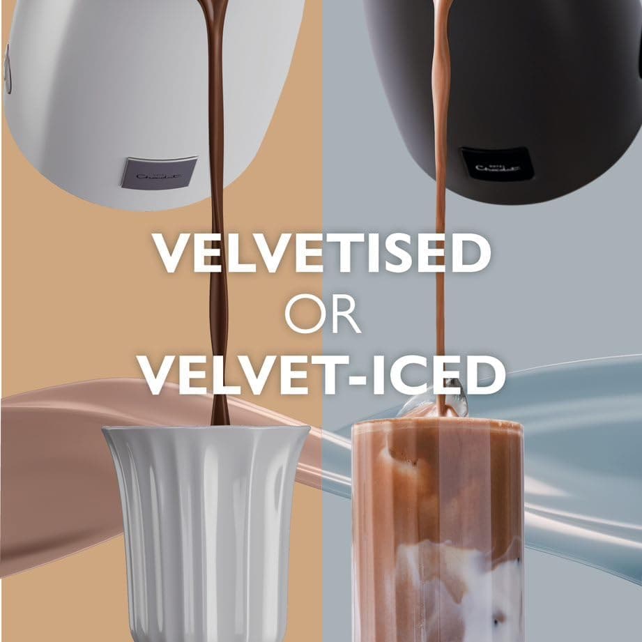 Buy Velvetiser,Hotel Chocolat 472756 Velvetiser Hot Chocolate Machine Complete Starter Kit, Grey - Gadcet UK | UK | London | Scotland | Wales| Near Me | Cheap | Pay In 3 | Coffee Makers & Espresso Machines