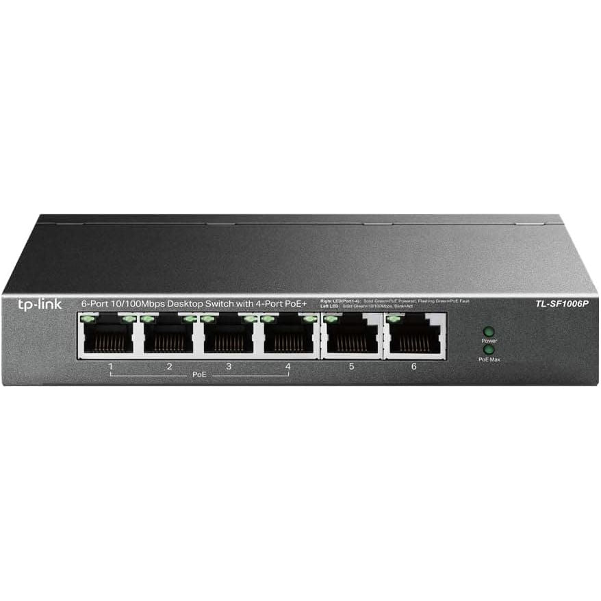 Buy TP-Link,TP-Link 6-Port TL-SF1006P Switch - Gadcet UK | UK | London | Scotland | Wales| Ireland | Near Me | Cheap | Pay In 3 | Network Cards & Adapters