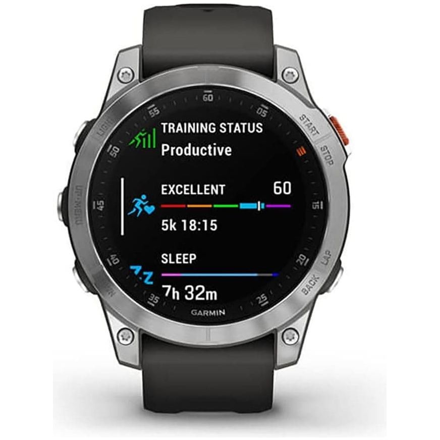 Buy Garmin,Garmin Epix 2 Silicone Strap Smart Watch - Slate - Gadcet UK | UK | London | Scotland | Wales| Near Me | Cheap | Pay In 3 | Watches