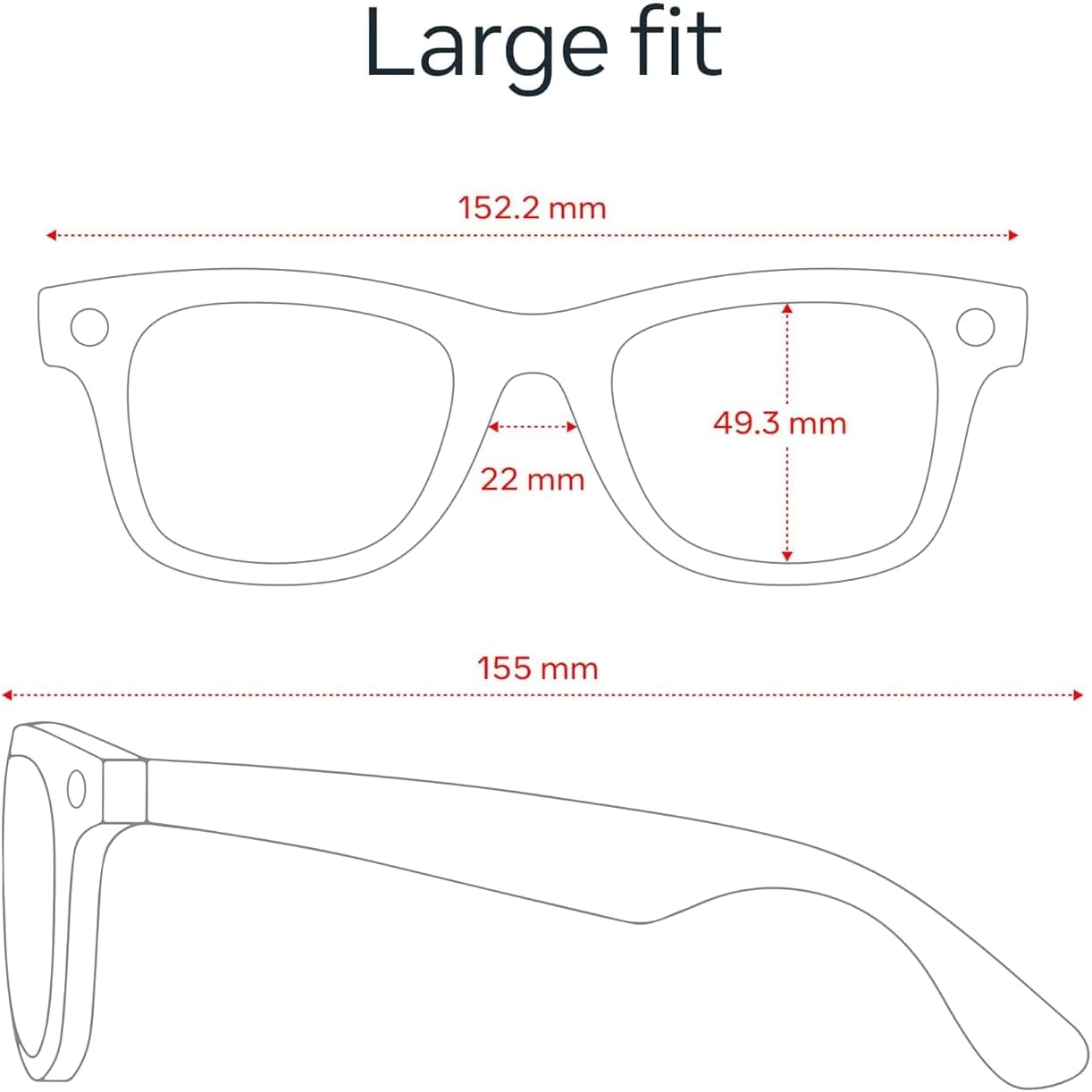 Buy Ray-Ban Meta,Ray-Ban Meta Gen 2 Wayfarer AI Glasses Matte Black Clear Lenses – 12MP Camera, 3K Ultra HD Video, Open-Ear Audio & Meta AI - Gadcet UK | UK | London | Scotland | Wales| Near Me | Cheap | Pay In 3 | Smart Glasses