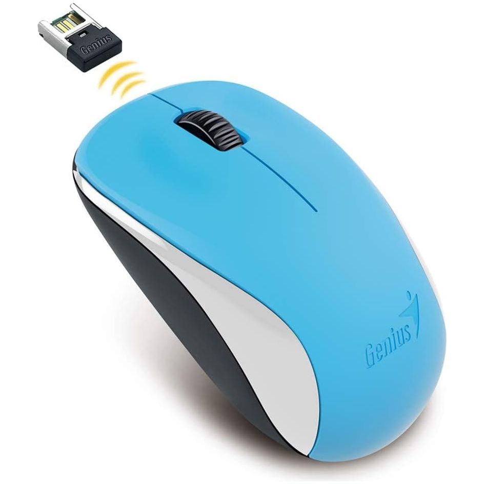 Buy Genius,Genius NX 7000 Wireless Mouse 1200 DPI; 2.4 GHz - Blue-Eye Sensor - Blue - Gadcet.com | UK | London | Scotland | Wales| Ireland | Near Me | Cheap | Pay In 3 | Mice & Trackballs