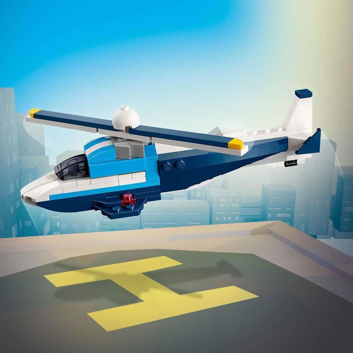 Buy LEGO,LEGO Creator 3in1 Aircraft: Race Plane Toy - Transforms into a Jet or Helicopter Model - Vehicle Building Set for 7+ Year Old Boys & Girls - Fun Birthday Gift Idea - Gadcet UK | UK | London | Scotland | Wales| Near Me | Cheap | Pay In 3 | Construction Set Toys