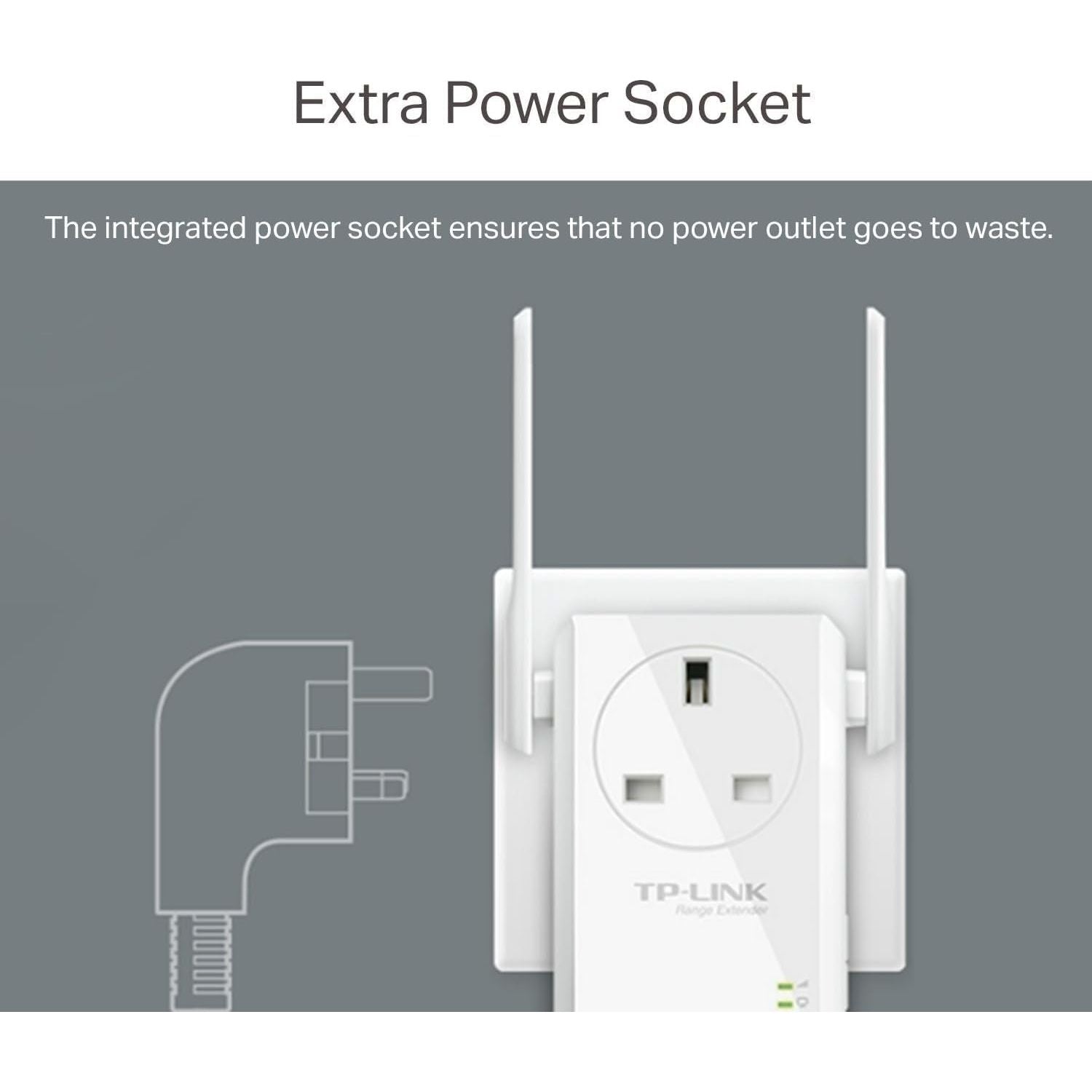 Buy TP-Link,TP-Link TL-WA860RE WiFi Extender Booster – N300Mbps with Passthrough Socket & Ethernet Port - Gadcet UK | UK | London | Scotland | Wales| Near Me | Cheap | Pay In 3 | Network Cards & Adapters