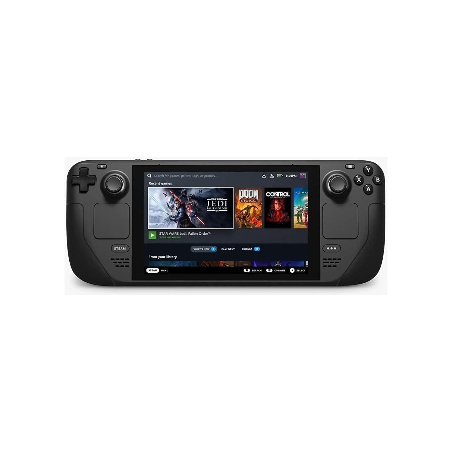 Buy Valve,Valve Steam Deck 64GB eMMC + 16GB RAM, 7" inch, 60Hz, 1280 x 800px, SteamOS 3.0, Handheld Gaming Console - Gadcet UK | UK | London | Scotland | Wales| Ireland | Near Me | Cheap | Pay In 3 | Video Game Consoles