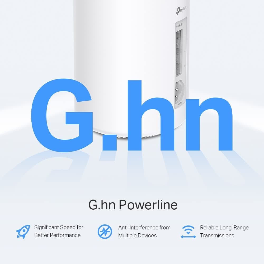 Buy TP-Link,TP-Link Deco PX50 AX3000 + G1500 Whole Home Powerline Mesh Wi-Fi 6 System, Dual-Band, Gigabit Ports, AI-Driven Mesh, cover up to 6,500 ft2, Connect up to 150 devices,1.0 GHz CPU, HomeShield, Pack of 3 - Gadcet.com | UK | London | Scotland | Wales| Ireland | Near Me | Cheap | Pay In 3 | Network Cards & Adapters