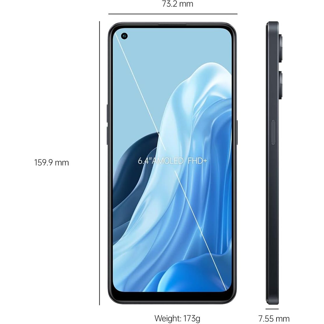 Buy Oppo,Oppo Reno8 Lite 128GB 8GB RAM Dual SIM Cosmic Black - Unlocked - Gadcet UK | UK | London | Scotland | Wales| Near Me | Cheap | Pay In 3 | Unlocked Mobile Phones