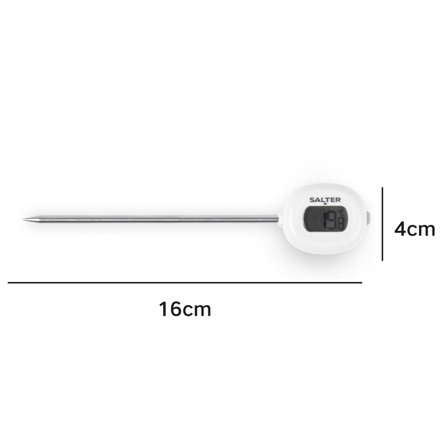 Buy Salter,Salter 518 WHCREU16 Instant Read Meat Thermometer – Air Fryer Probe, BBQ & Cooking, 0.1°C Precision, -45°C to 200°C - Gadcet UK | UK | London | Scotland | Wales| Near Me | Cheap | Pay In 3 | Instant-Read Thermometers
