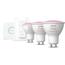 Buy Philips Hue,Philips Hue - Starterkit 3xGU10 & Bridge - White & Color Ambiance - Gadcet UK | UK | London | Scotland | Wales| Ireland | Near Me | Cheap | Pay In 3 | Household Appliances