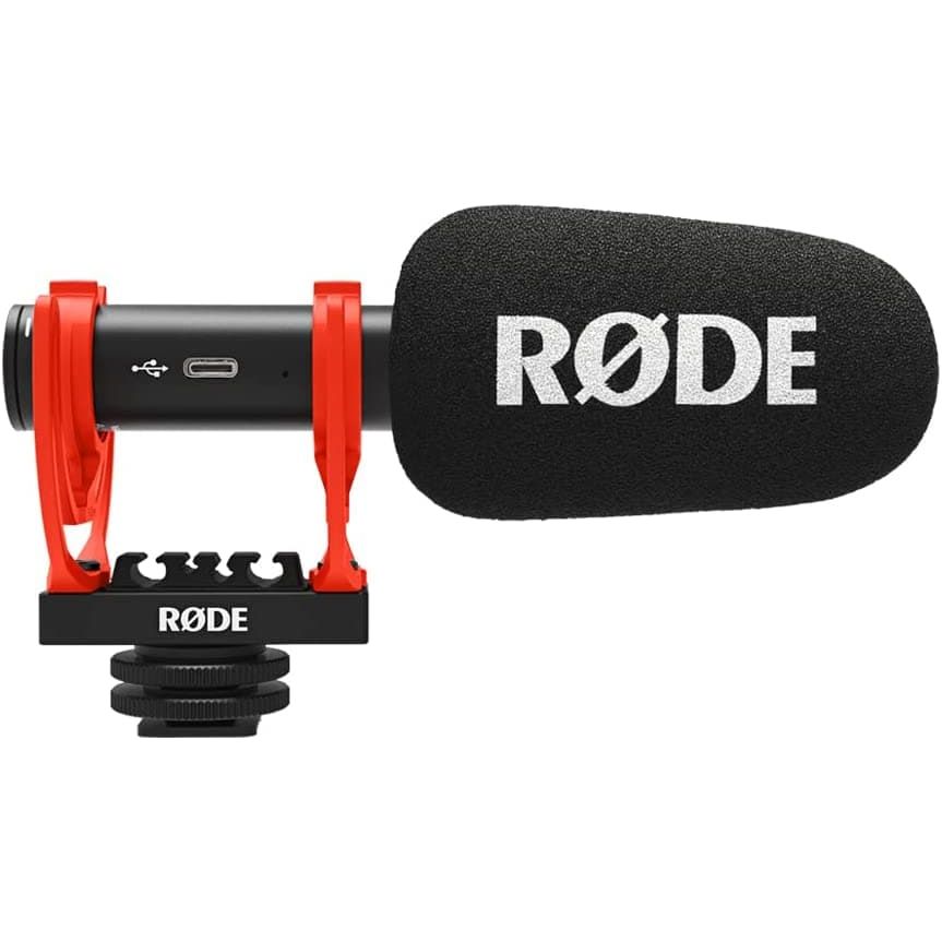 Buy Rode,RØDE VideoMic GO II Ultra-compact and Lightweight Shotgun Microphone with USB Audio for Filmmaking, Content Creation, Location Recording, Voice Overs, Podcasting and Video Calls - Gadcet.com | UK | London | Scotland | Wales| Ireland | Near Me | Cheap | Pay In 3 | Microphones