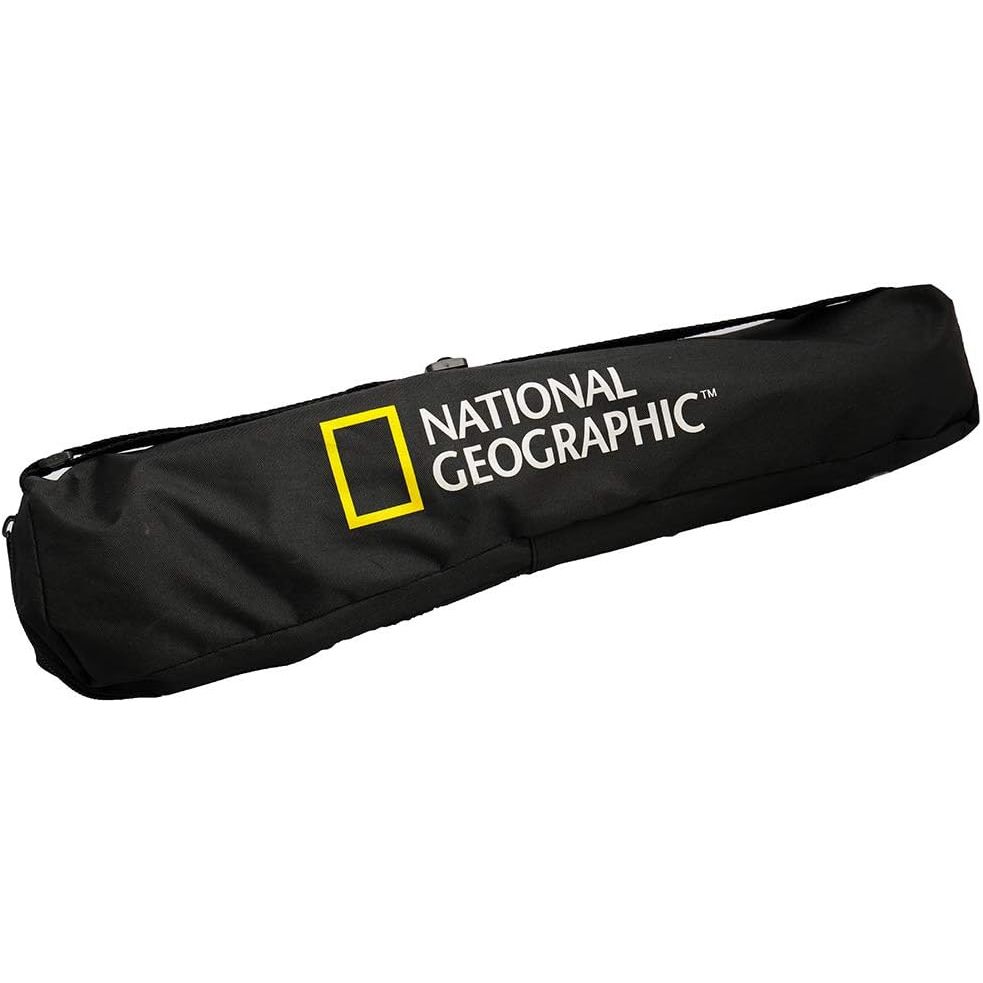 Buy National Geographic,National Geographic Small Phototripod Kit with Carrying Bag, 3-Way Head, Quick Release, 4-Section Legs, 1kg Load, Aluminium - Black - Gadcet UK | UK | London | Scotland | Wales| Near Me | Cheap | Pay In 3 | Tripods & Monopods