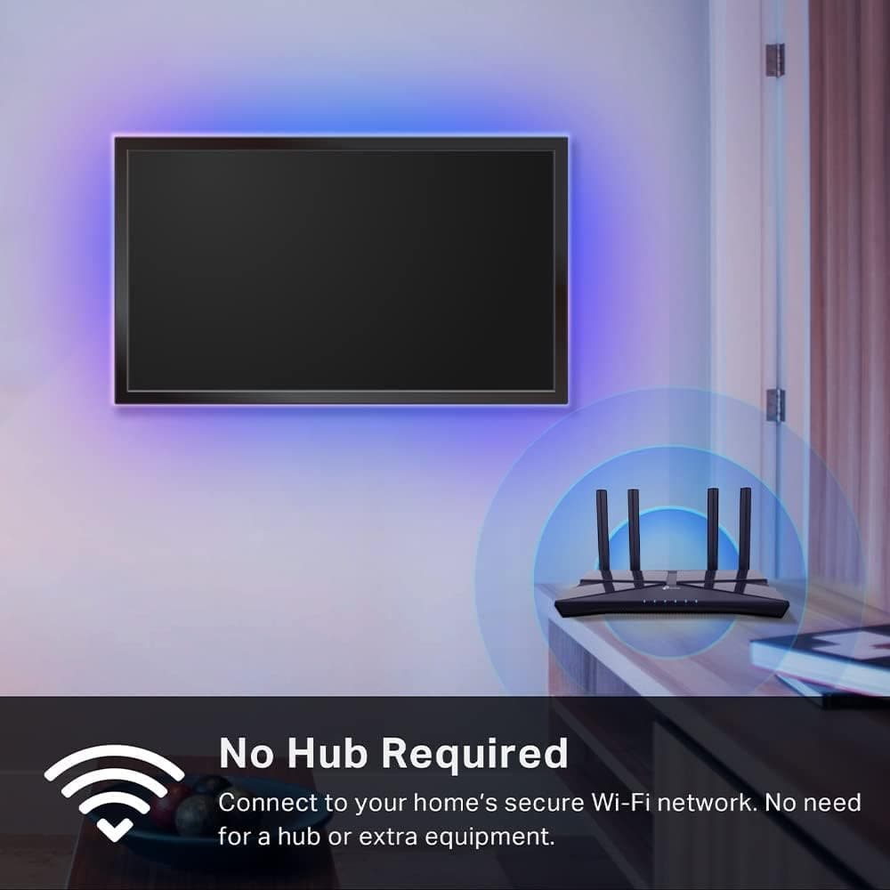 Buy Tapo,Tapo Smart LED Light Strip, 5m, Wi-Fi App Control RGBW Multicolour LED Strip, PU Coating, Works with Alexa & Google Home & Apple HomeKit, Suitable for TV Kitchen DIY Decoration (Tapo L930-5) - Gadcet UK | UK | London | Scotland | Wales| Near Me | Cheap | Pay In 3 | Electronics