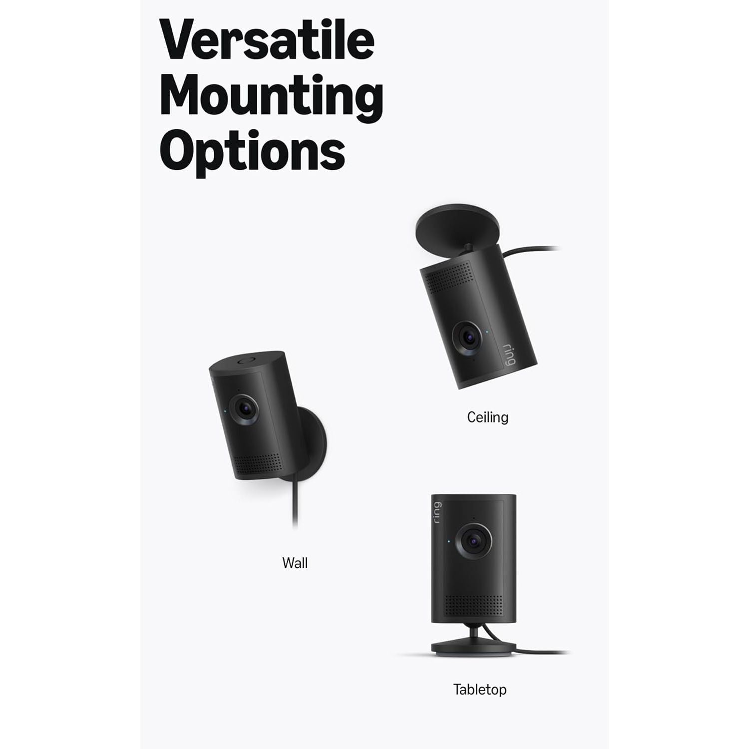 Buy Ring,Ring Indoor Camera Plus (Newest Gen) – Black: Professional Interior Oversight with Retinal 2K Fidelity - Gadcet UK | UK | London | Scotland | Wales| Near Me | Cheap | Pay In 3 | Surveillance Cameras